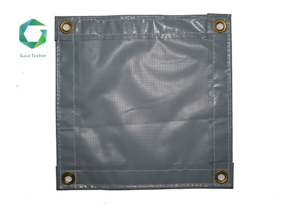 Gaia 480gsm PVC Tarpaulin Truck Cover Vinyl Coated Fabric Waterproof 14oz