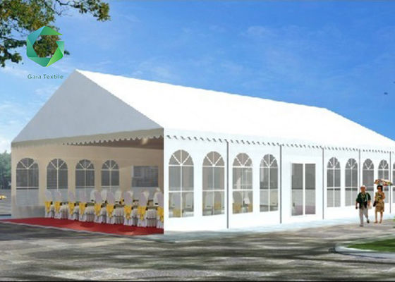 2.5m Width Anti UV PVC Tent Tarpaulin Middle East 750gsm Fire Retardant Kinfe Coated