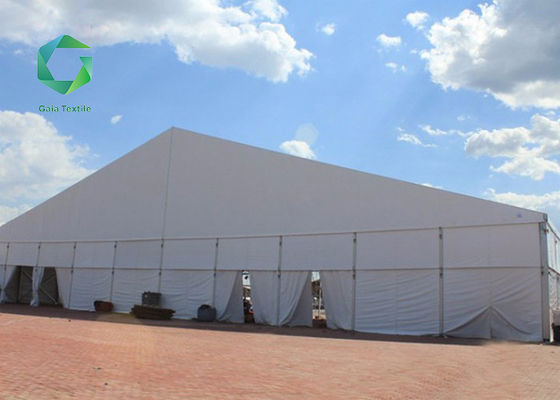 Anti Uv 1000d Polyester Tent Waterproofing 650gsm Flame Retardant Tarpaulin Sidewall