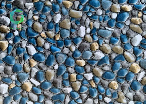 1.5mm Chlorine Resistant PVC Pool Liners Vinyl Coated Eco Friendly Polyester