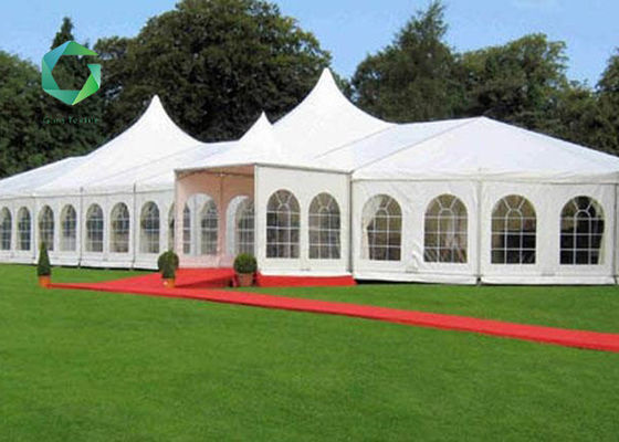 PVDF Knife Coated Tarpaulin Middle East Fabric Anti UV Waterproof PVC Tent
