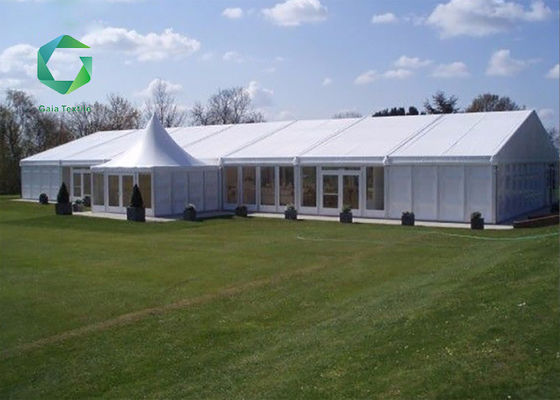 2.05m Width Pvc Tent Fabric 550gsm Tarp Waterproof Fire Retardant Midlle East