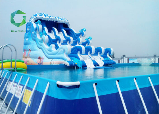 piscina impermeável 650gsm do vinil interno dos forros da associação do PVC da tela 1000d tecida