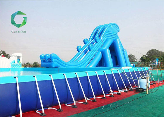 piscina impermeável 650gsm do vinil interno dos forros da associação do PVC da tela 1000d tecida