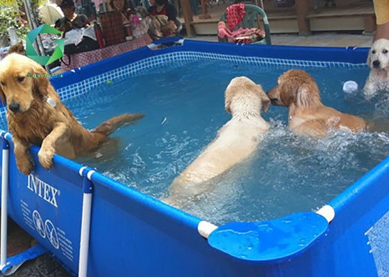 linha da associação da membrana do PVC do parque da água 1300d, piscina de encerado 1100gsm